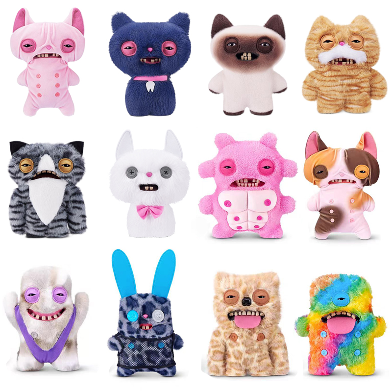 Cat Toys - 오리지널 푸글러, 웃긴 못생긴 이빨을 가진