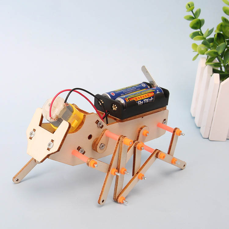 Interactive Squeaky Plush Dog Toy - 학생 DIY 기술 소형 제작 공예