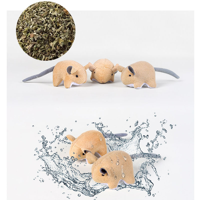 고양이용 플러시 캣닢 쥐 장난감, 실내 고양이용 인터랙 - Catnip Interactive Plush Mouse 리뷰 및 가격