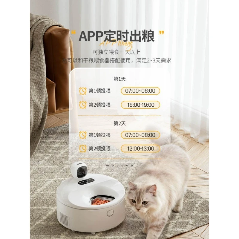 스마트 자동 고양이 습식 사료 급식기, 스테인리스 스틸 - Pet Feeders 리뷰 및 가격